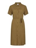 VILA VIRAGNA SHORT SLEEVED  SHIRT DRESS, Gothic Olive, highres - 14103249_GothicOlive_001.jpg