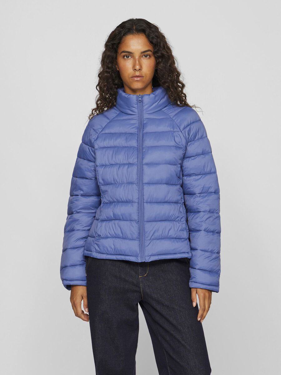 VILA QUILTED JACKET, Bijou Blue, highres - 14094318_BijouBlue_003.jpg