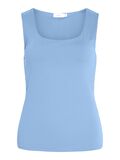 VILA VIKENZA BASIC TANK TOP, Blissful Blue, highres - 14089092_BlissfulBlue_001.jpg