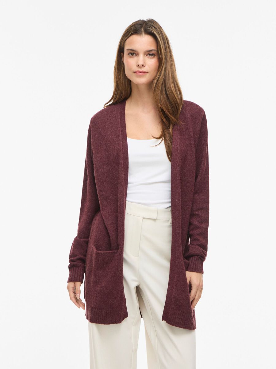 Carousel image - VIRIL - BASIQUE EN MAILLE CARDIGAN, Winetasting | 1