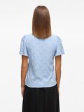 VILA ROUND NECK SHORT SLEEVED TOP, Kentucky Blue, highres - 14106547_KentuckyBlue_004.jpg