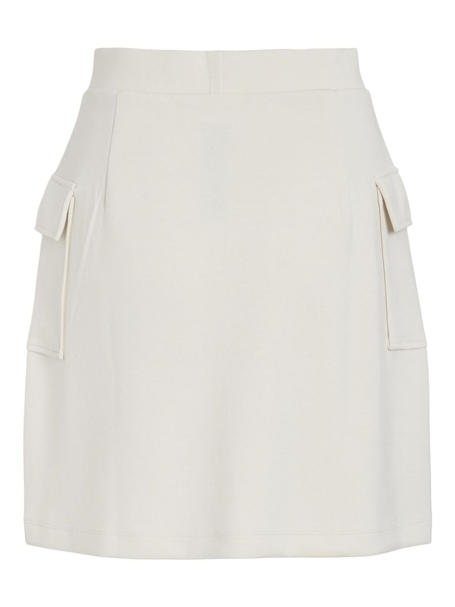 VILA HIGH  WAIST MINI SKIRT, Birch, highres - 14103950_Birch_002.jpg