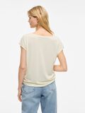 VILA VIMODALA WATERFALL CAP SLEEVE TOP, Birch, highres - 14107641_Birch_004.jpg