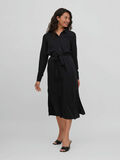 Vila LONG SHIRT DRESS, Black, highres - 14068894_Black_005.jpg