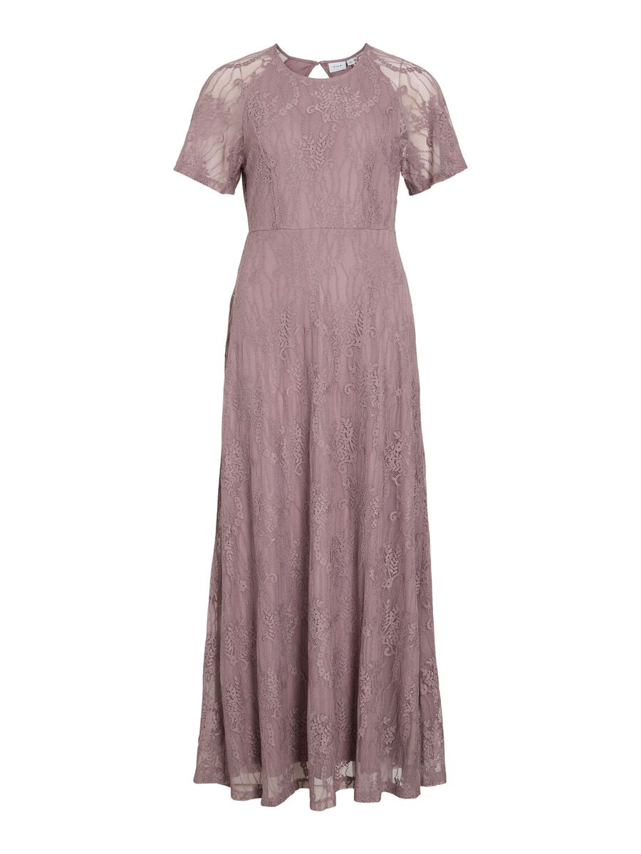 VILA VIFEMMA SHORT SLEEVED MAXI DRESS, Toadstool, highres - 14100349_Toadstool_001.jpg