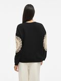 VILA VIHEIKA OVERSIZED LANGÄRMELIGES SWEATSHIRT, Black, highres - 14112134_Black_1234797_004.jpg