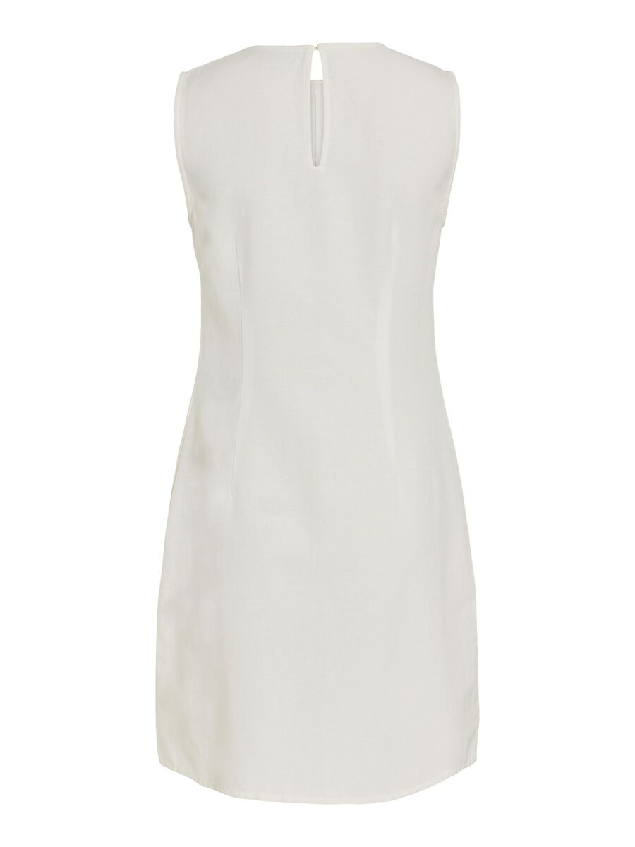VILA SLEEVELESS SHORT DRESS, Snow White, highres - 14104798_SnowWhite_002.jpg