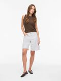 Product image thumbnail - VINUS - TAILLE MI-HAUTE BERMUDA, White Denim | 4