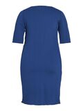 Vila CURVE -  SHORT DRESS, True Blue, highres - 14093456_TrueBlue_002.jpg