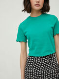 Vila SHORT SLEEVED CROPPED TOP, Pepper Green, highres - 14082856_PepperGreen_006.jpg