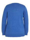 Vila CURVE - COSY KNITTED PULLOVER, Lapis Blue, highres - 14077189_LapisBlue_1004221_002.jpg