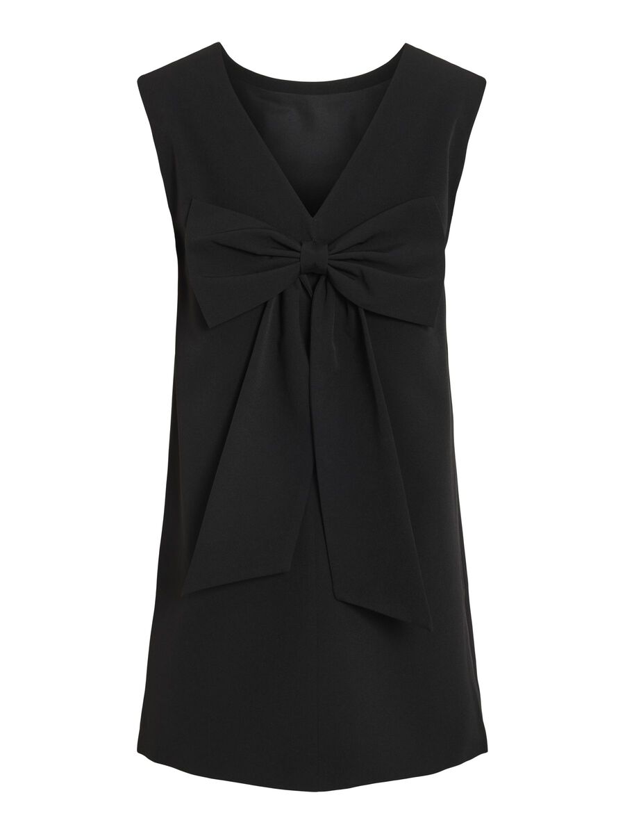 VILA SLEEVELESS SHORT DRESS, Black Beauty, highres - 14104479_BlackBeauty_002.jpg