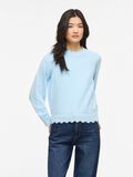Product image thumbnail - VINIKOLINA HIGH NECK KNITTED PULLOVER, Nantucket Breeze | 1