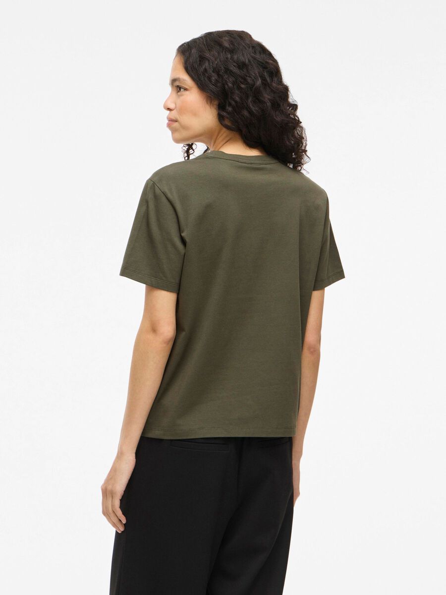 VILA VINORA ROUND NECK T-SHIRT, Deep Depths, highres - 14103448_DeepDepths_1221800_004.jpg