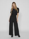 VILA DISEÑO ACANALADO PANTALONES DE PIERNA ANCHA, Black Beauty, highres - 14089681_BlackBeauty_005.jpg