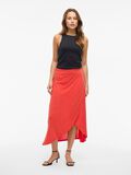 VILA HIGH WAIST MIDI SKIRT, Aurora Red, highres - 14101691_AuroraRed_005.jpg