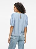 VILA VIALINIA ROUND NECK SHORT SLEEVED TOP, Kentucky Blue, highres - 14106829_KentuckyBlue_004.jpg