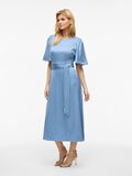 VILA VIMARELLE SHORT SLEEVED MIDI DRESS, Blissful Blue, highres - 14104293_BlissfulBlue_005.jpg