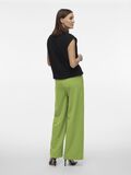 VILA VICLUA HIGH WAISTED WIDE-LEG TROUSERS, Kelp Forest, highres - 14095436_KelpForest_004.jpg