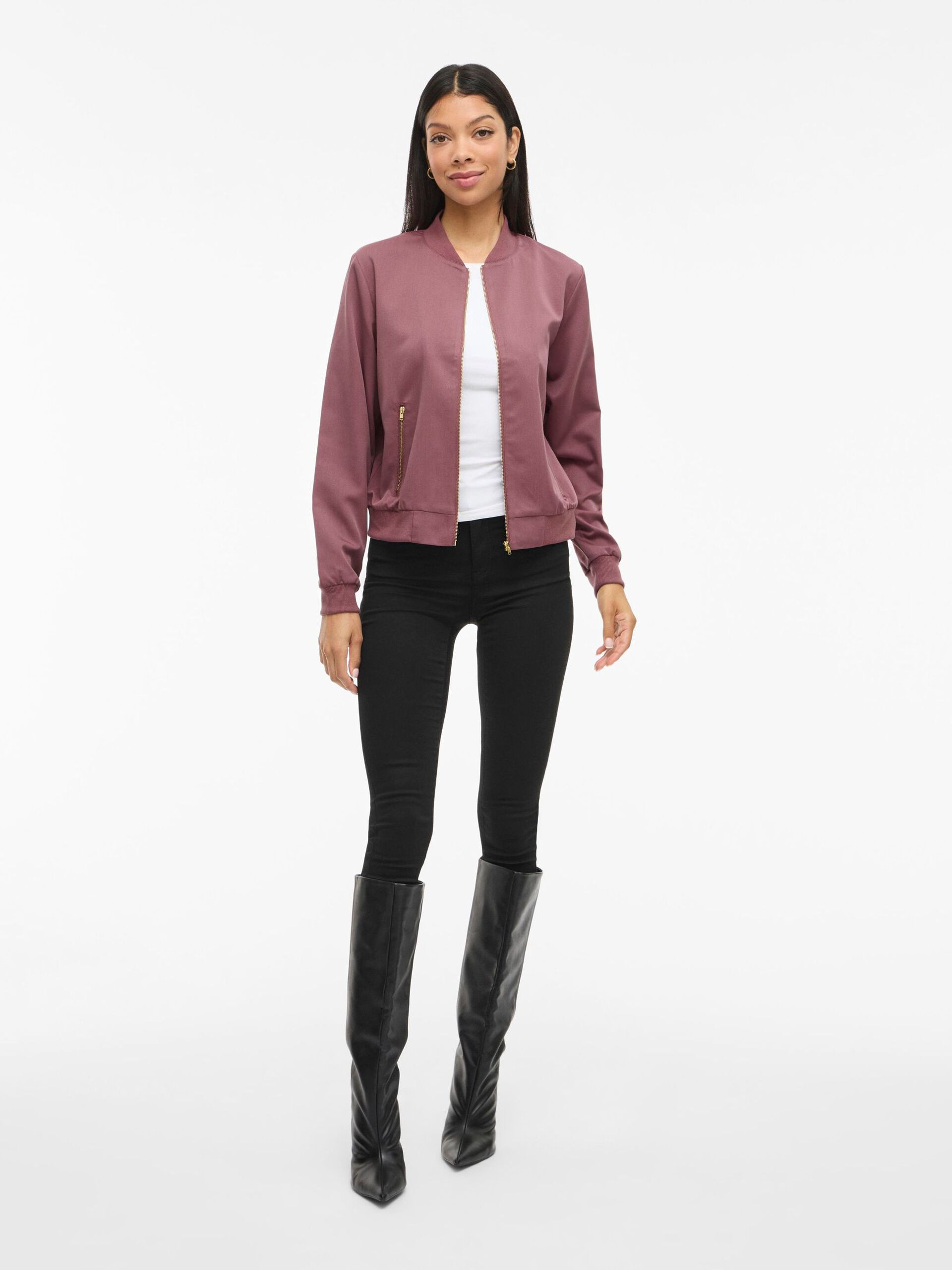 Carousel image - BOMBER BUNDA, Rose Brown | 4