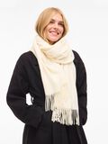 Product image thumbnail - VISIDDIN FRINGE SCARF, Birch | 1