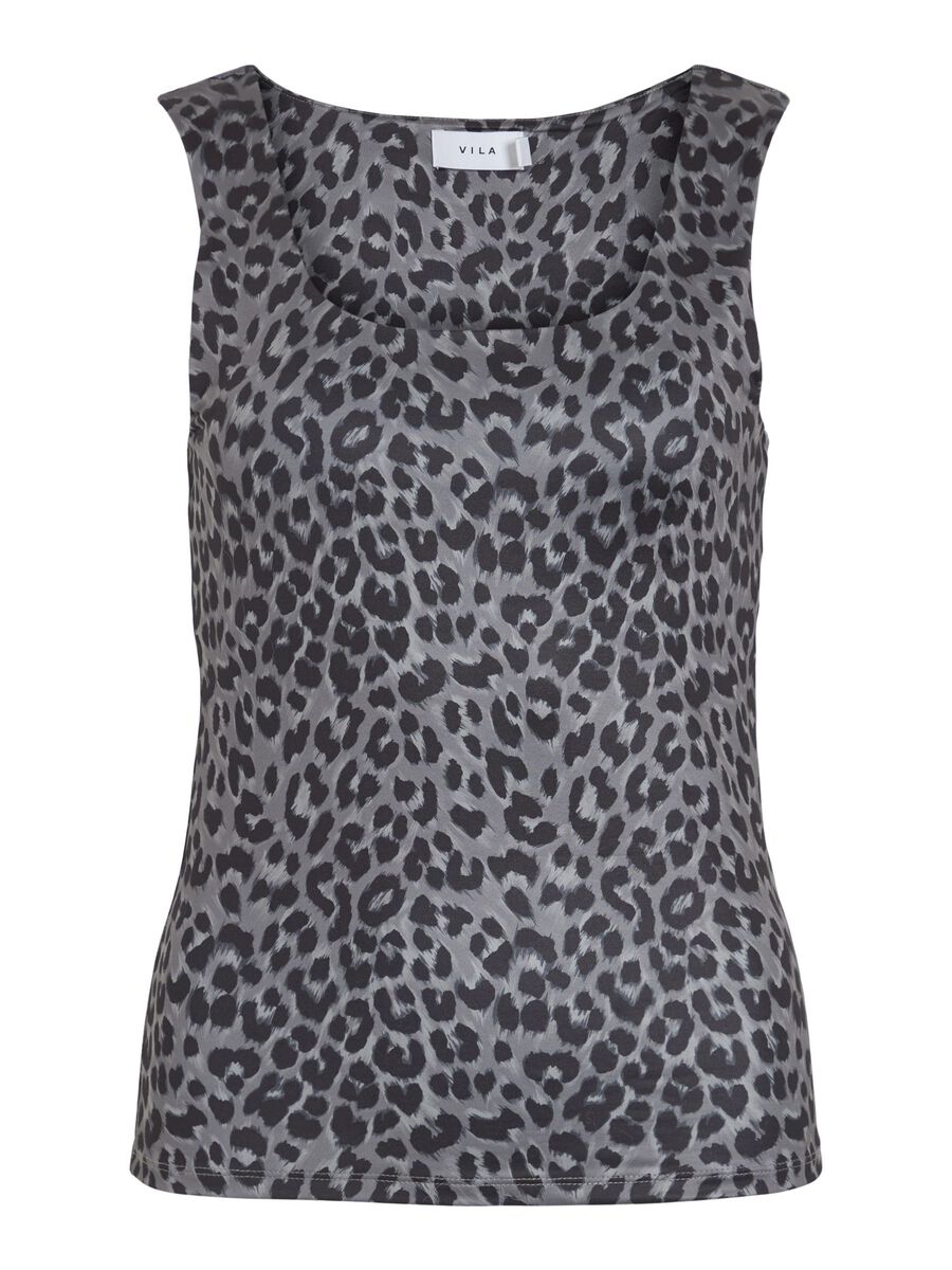 VILA LEOPARD PRINT SLEEVELESS TOP, Poppy Seed, highres - 14106850_PoppySeed_1184327_001.jpg