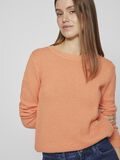 Vila BASIC KNITTED PULLOVER, Shell Coral, highres - 14082767_ShellCoral_006.jpg