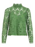 VILA HIGH NECK LONG SLEEVED TOP, Artichoke Green, highres - 14100164_ArtichokeGreen_001.jpg