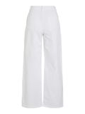 VILA HIGH WAIST WIDE FIT JEANS, White Denim, highres - 14103164_WhiteDenim_002.jpg