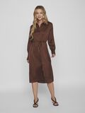Vila LONG SLEEVE MIDI SHIRT DRESS, Shaved Chocolate, highres - 14084595_ShavedChocolate_005.jpg