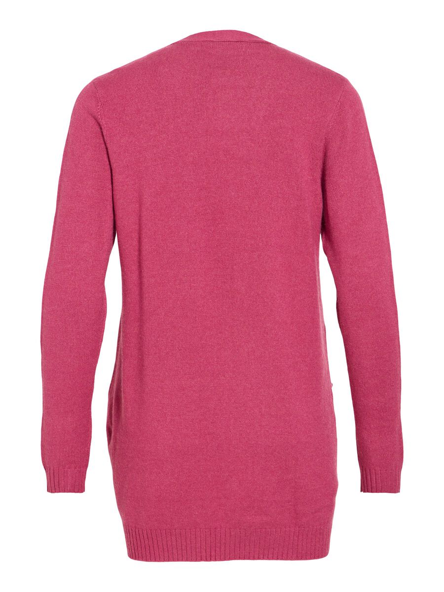 Product carousel image - VIRIL BASIC KNITTED CARDIGAN, Anemone | 2