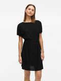 VILA SHORT SLEEVED SHORT DRESS, Black, highres - 14109721_Black_003.jpg