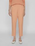 Vila SLIM FIT HIGH WAISTED TROUSERS, Shell Coral, highres - 14087406_ShellCoral_003.jpg