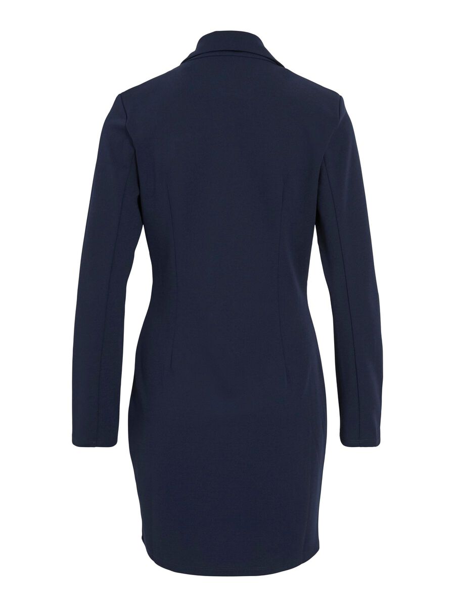 VILA VICLARA - COURTE ROBE BLAZER, Navy Blazer, highres - 14112686_NavyBlazer_002.jpg