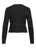 Product image thumbnail - VIMAGGIE BUTTONED LONG SLEEVED TOP, Black | 6