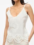 VILA VIALISJA V-NECK CANOTTIERA CINGHIA DI SPAGHETTI, Snow White, highres - 14105452_SnowWhite_006.jpg