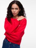 VILA VIHOLLIE - COL ROND SWEAT-SHIRT À MANCHES LONGUES, Racing Red, highres - 14112089_RacingRed_1234079_007.jpg
