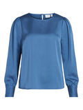 Vila O-NECK LONG SLEEVED BLOUSE, Federal Blue, highres - 14082752_FederalBlue_001.jpg