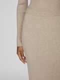 Vila KNITWEAR MIDDELLANGE ROK, Natural Melange, highres - 14084329_NaturalMelange_006.jpg