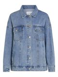 Vila OVERSIZE VESTE EN JEAN, Light Blue Denim, highres - 14092331_LightBlueDenim_001.jpg