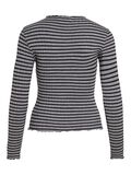 VILA VIRIKA HIGH NECK LONG SLEEVED TOP, Medium Grey Melange, highres - 14107470_MediumGreyMelange_1200102_002.jpg
