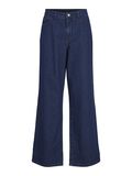 VILA À TAILLE HAUTE JEAN À COUPE AMPLE, Dark Blue Denim, highres - 14106314_DarkBlueDenim_001.jpg