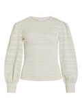 VILA ROUND NECK LONG SLEEVED TOP, Birch, highres - 14109892_Birch_001.jpg