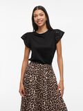 VILA SCOLLO ROTONDO TOP A MANICHE CORTE, Black Beauty, highres - 14107292_BlackBeauty_003.jpg