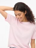 Product image thumbnail - VILOLLO SHORT SLEEVED KNITTED TOP, Cherry Blossom | 3