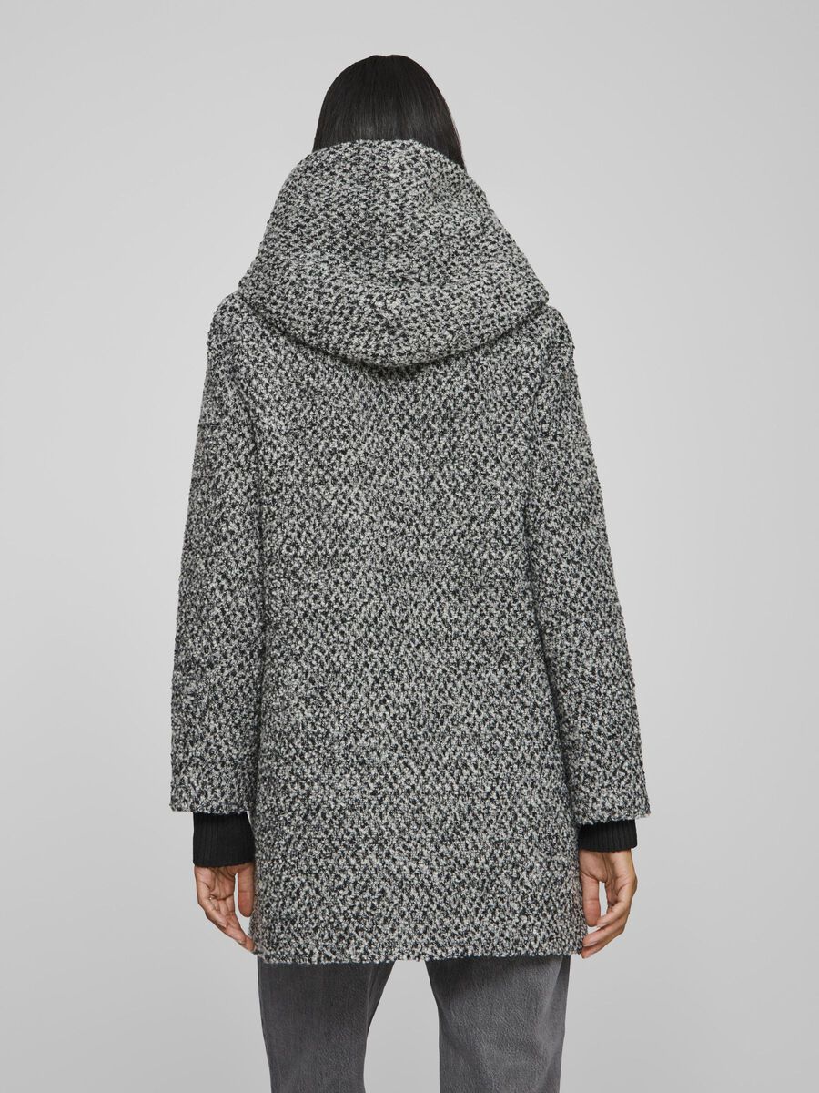 VILA À CAPUCHE MANTEAU, Light Grey Melange, highres - 14103256_LightGreyMelange_004.jpg