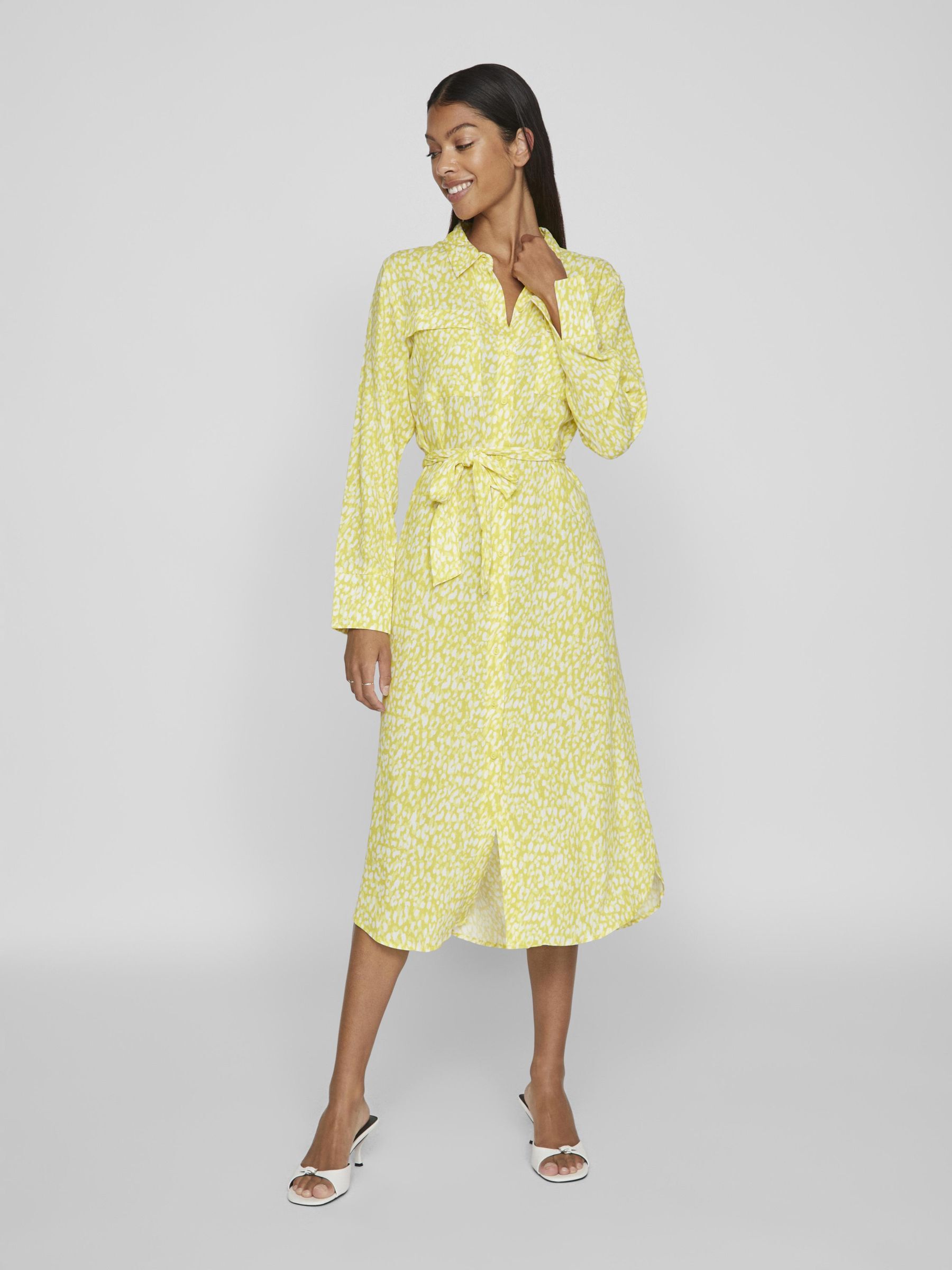 Vila vidixie top midi dress