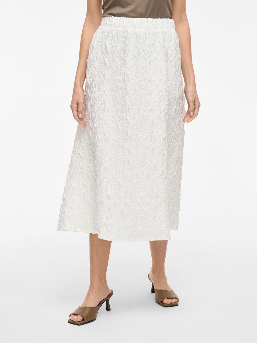 VILA VISOPHIA HIGH WAIST MIDI SKIRT, Snow White, highres - 14104019_SnowWhite_003.jpg