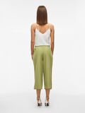 VILA HIGH WAIST CROPPED TROUSERS, Sage, highres - 14096234_Sage_004.jpg