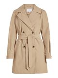 Vila TAILLENGÜRTEL TRENCHCOAT, Sesame, highres - 14079769_Sesame_001.jpg